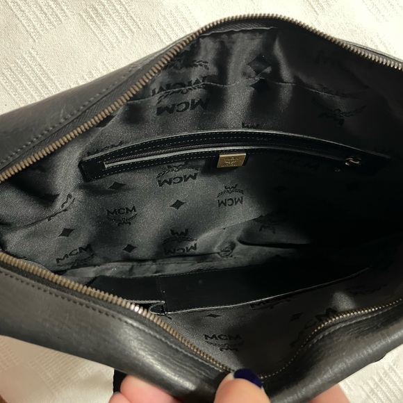 MCM leather document bag / laptop bag / soft briefcase - Picture 9 of 16